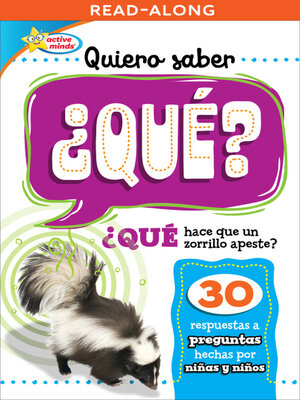cover image of Quiero saber ¿QUÉ? (Kids Ask WHAT?)